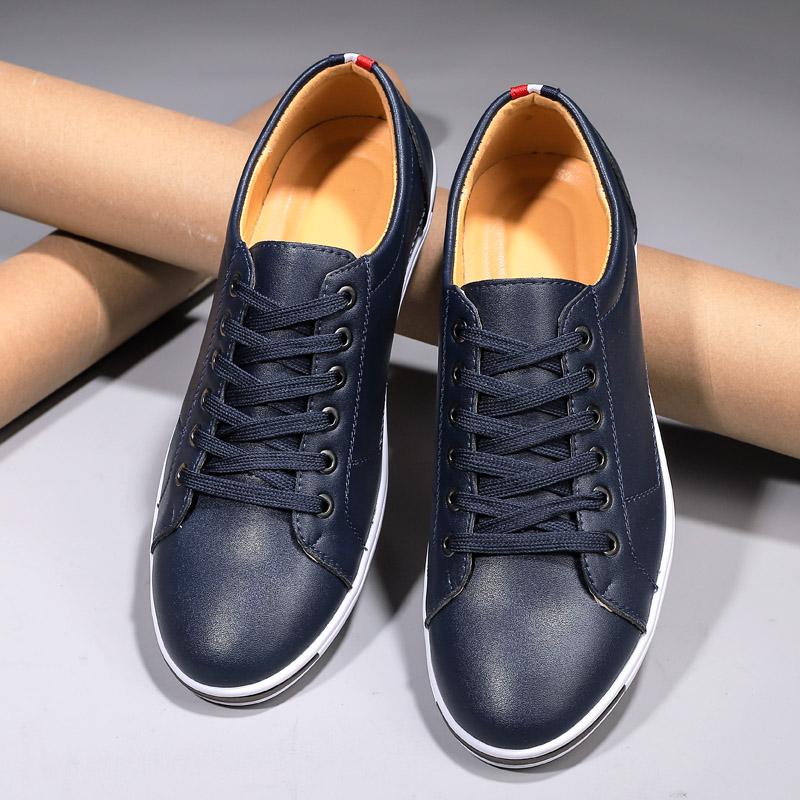 Модная мужская кожаная обувь размер 2025+48 повседневная, модная, простая, дизайнерская дышащая классическая облегающая спортивная обувь