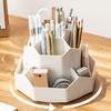 Держатель для ручек, сетка большой емкости, легкая, роскошная, экологически чистая, с гладкими краями, сохраняет аккуратность, материал: полипропилен, вращение на 360 градусов, держатель для карандашей, школьные принадлежности