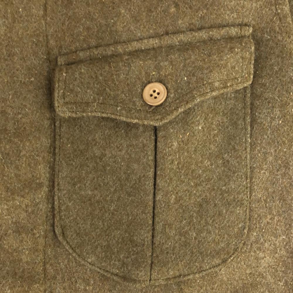 VINTAGE Military jacket Khaki green Men's Used