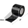 Ruban en silicone auto-agrippant - 3m - Étanche - 38mm - Noir