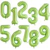 32/40Inch Giant Foil Number Balloons Air Helium Figures Wedding Adult Kids Birthday Party Decoration Supplies 0-9 Digital Globos