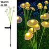 Garden Landscape Lights, Outdoor Jellyfish Solar Lights, All-Weather Construction Of Courtyard Festival Atmosphere Lights