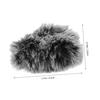 Sosoport 2-Piece Microphone Windscreen, Furry Windscreen