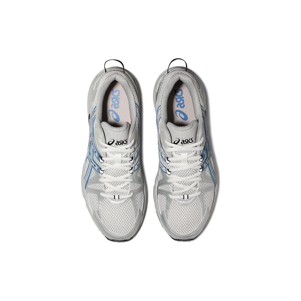 Asics Gel-Kahana Tr Удобная Ткань Синтетическая Кожа Низкие Кроссовки для Бега Мужские Кроссовки Серый Белый Синий 1203A390-020