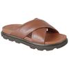 UGG Capitola Cross Slide Sandal Коньячные мужские кроссовки 1153076-COG