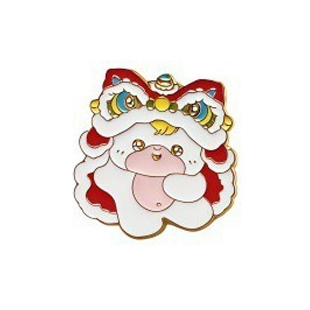Zinc Zinc Zinc Alloy Zodiac Horse Brooch Chinese Style Animal Brooch Cute New Year Lapel Pins  New Year Gift