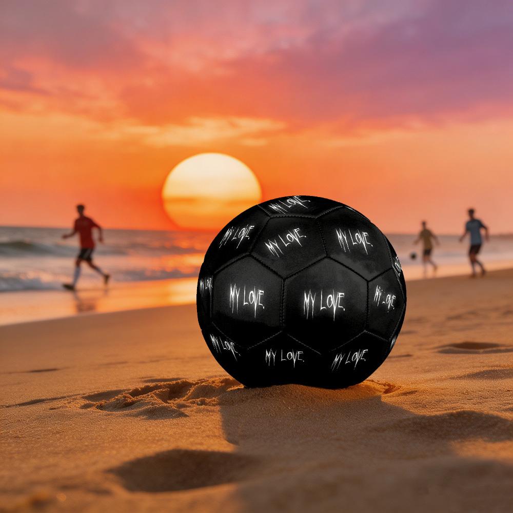1pc Love Mystery Size 5 Soccer Ball Professional Match Training Football Indoor &Outdoor Sports Ball Lightweight Durable c6544