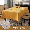 WaterProof Decorative Table Cloth Rectangular Tablecloths Dining Table Cover Simple and Modern TableCover Clot
