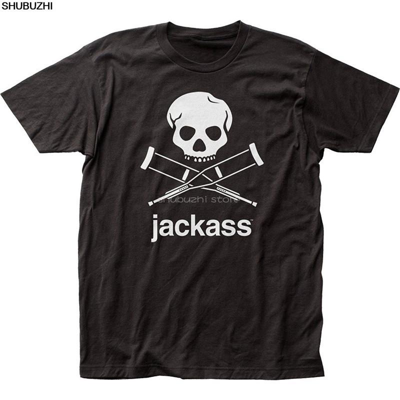 S5xl Fashion Unisexs Jackass Logo Graphic Printed Black T Shirts Fashion Classic Unique Gift 2026