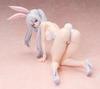 Date A Bullet White Queen Bare Leg Bunny Scale Plastic Finished Figure Ver. 1/4 Pre-painted
