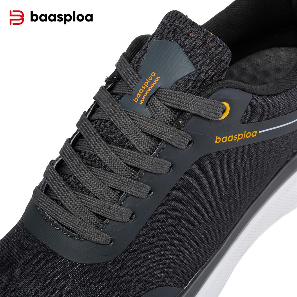 BAASPLOA Мужские кроссовки, новые мужские дышащие сетчатые легкие легкие уличные мужские кроссовки для бега и фитнеса, повседневная брендовая мужская обувь