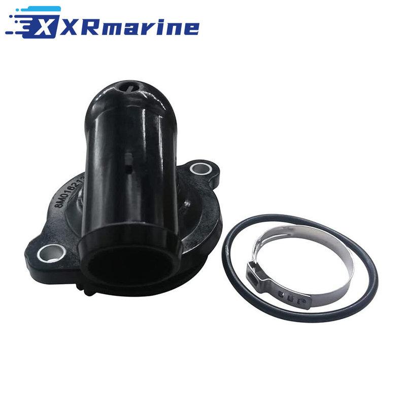 8M0137816 Thermostat Assembly with Housing for Mercury 450R 3.4L V6 4.6L V8 4Stroke 175 - 300 HP Outboard Motors 8M0162139