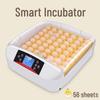 Smart Egg Incubator: 4-112 Capacity for Hatching and Breeding