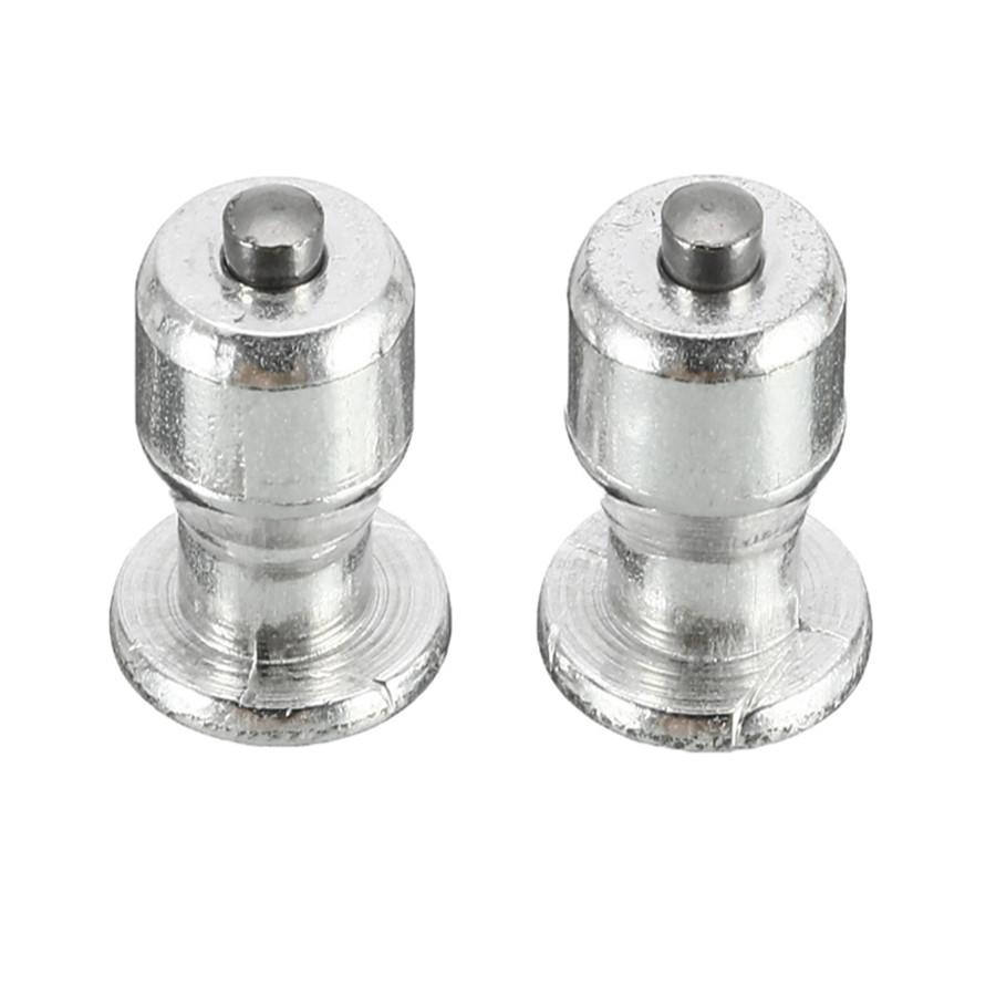 100 шт. Зимние колесные гайки Автомобиль Мотоцикл Квадроцикл Шины Шипы Винт Снежные шипы Серебристый