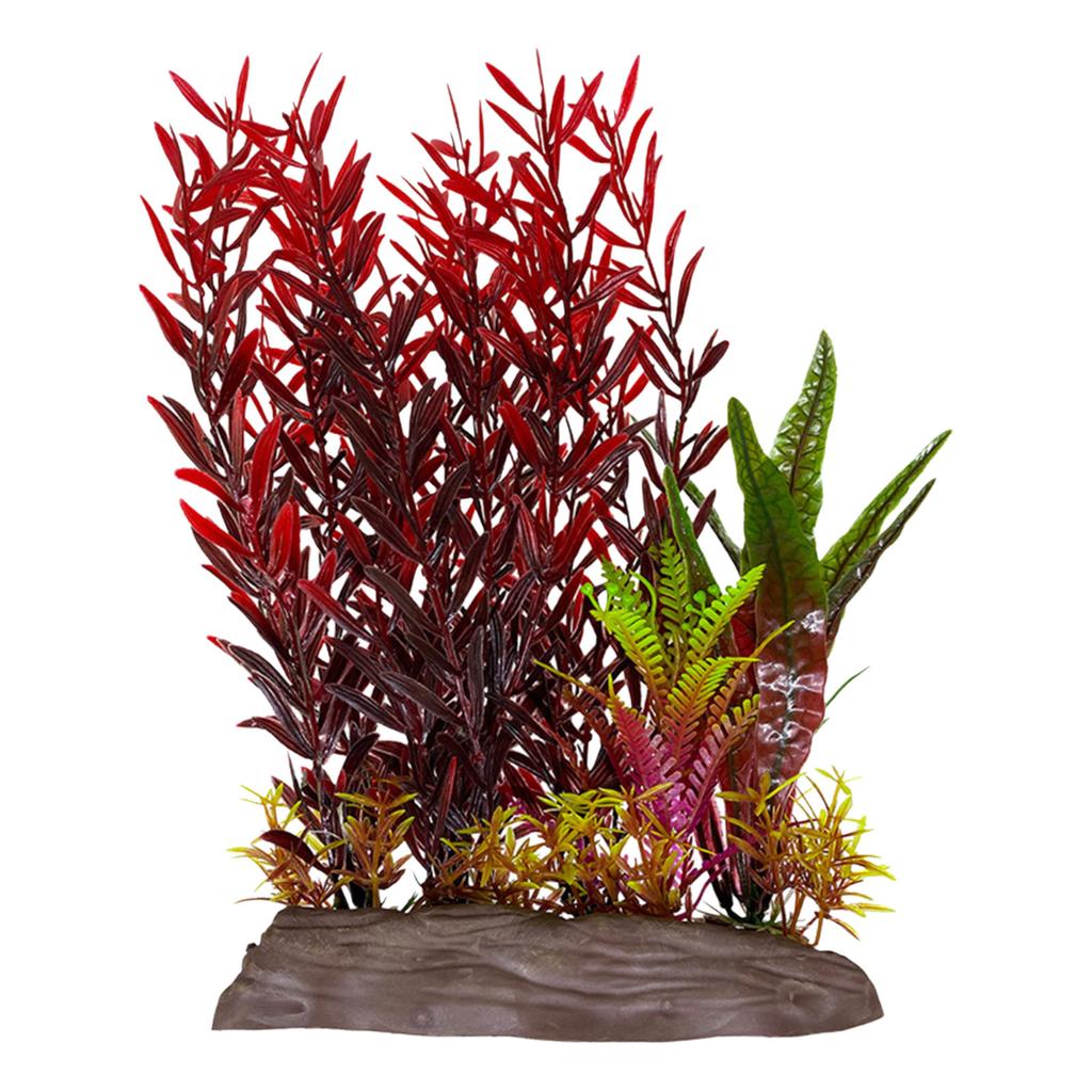 Aquarium Decoration Realistic Water Grass Simulation Water Plant for Various Fishtanks Landscapes Fish Shelter Hideouts