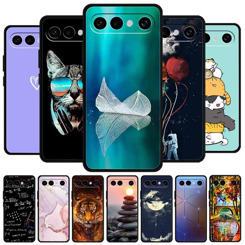 Для Vivo S50 Pro Mini Чехол Милый Лев Черный Бампер Мягкий Силикон Чехол для Vivo S 50 Pro Mini 6.31" Защитный Чехол TPU Funda