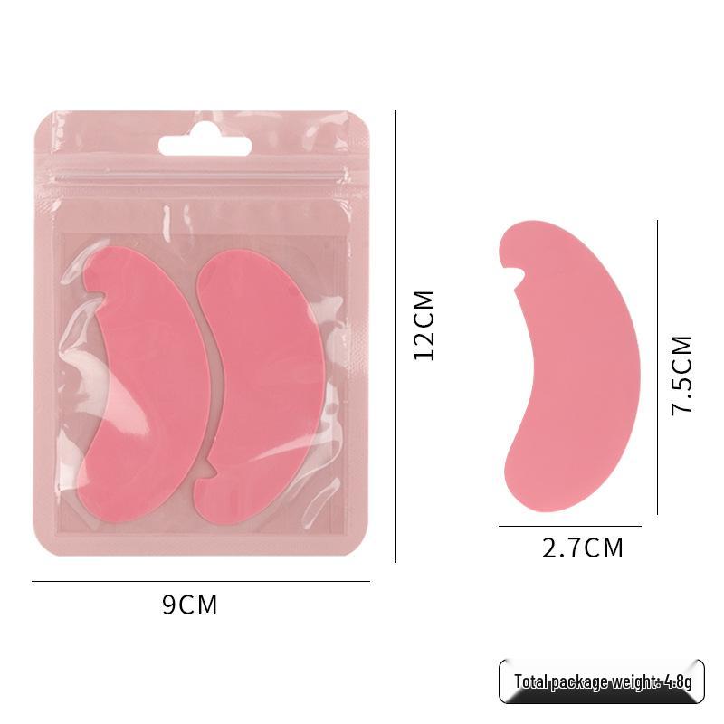 Силиконовые подушечки для завивки ресниц U-образной формы и патчи для глаз