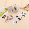 Snap Button Design Storage Photo Card Holder Simple Portable Pocket Album Photo Sticker