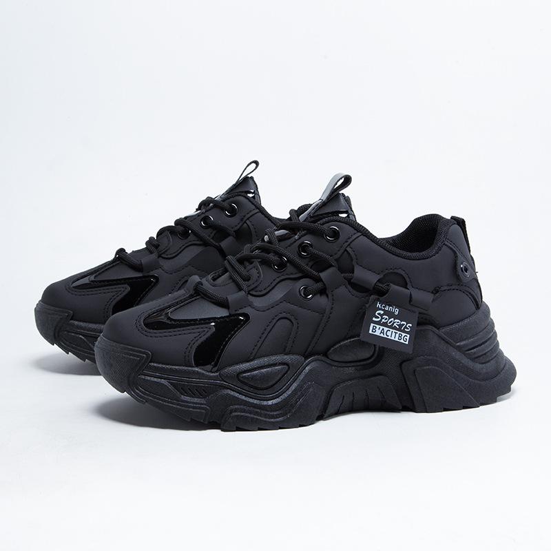 Кроссовки Dad Chunky, повседневные вулканизированные туфли, женские зимние кроссовки на высокой платформе, женские белые кроссовки Basket на шнуровке 2024