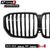 Matte Black Grille for BMW X5 G05 2019-2023, Single Line Style