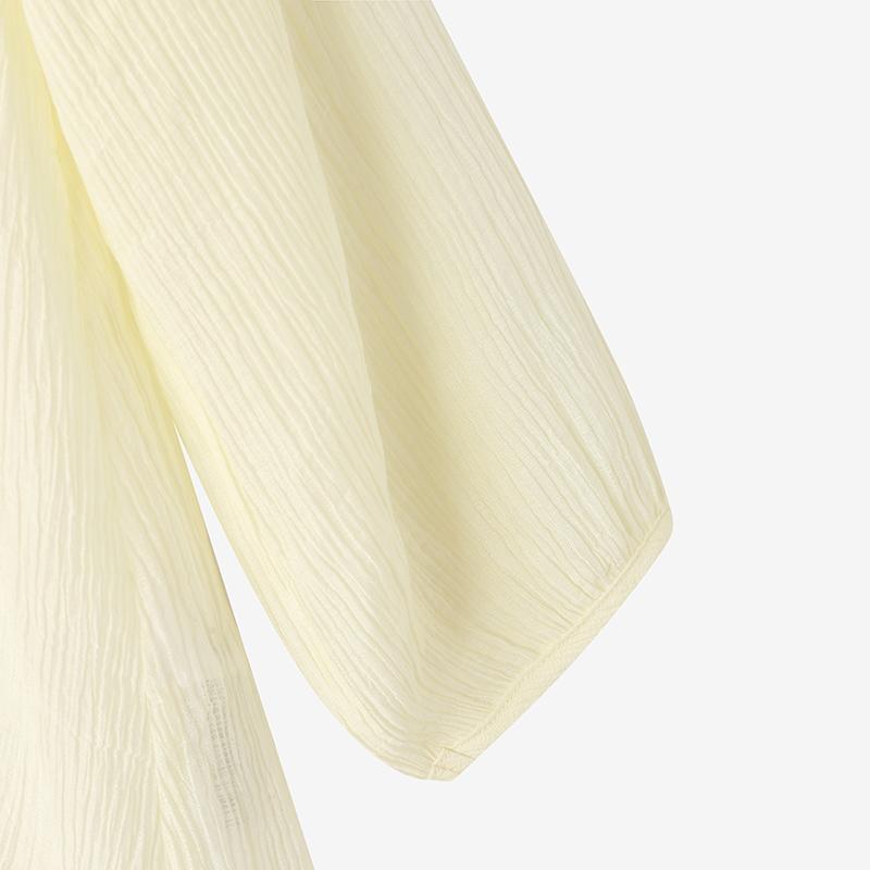 ZANZEA Женская повседневная свободная блузка с v-образным вырезом и длинным рукавом