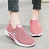 New Flying Woven Casual Sneaker Women's Mesh Breathable Summer Soft Bottom Running Shoes Trendy Coconut Shoes