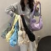 Large Capacity Lightweight Shoulder Bag Korean Style Simple Dumpling Bag  Women