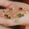 Trend Bamboo Joint Bracelet For Women Girls Romantic Exquisite Versatile Pendant Bracelet Party Gift  Jewelry