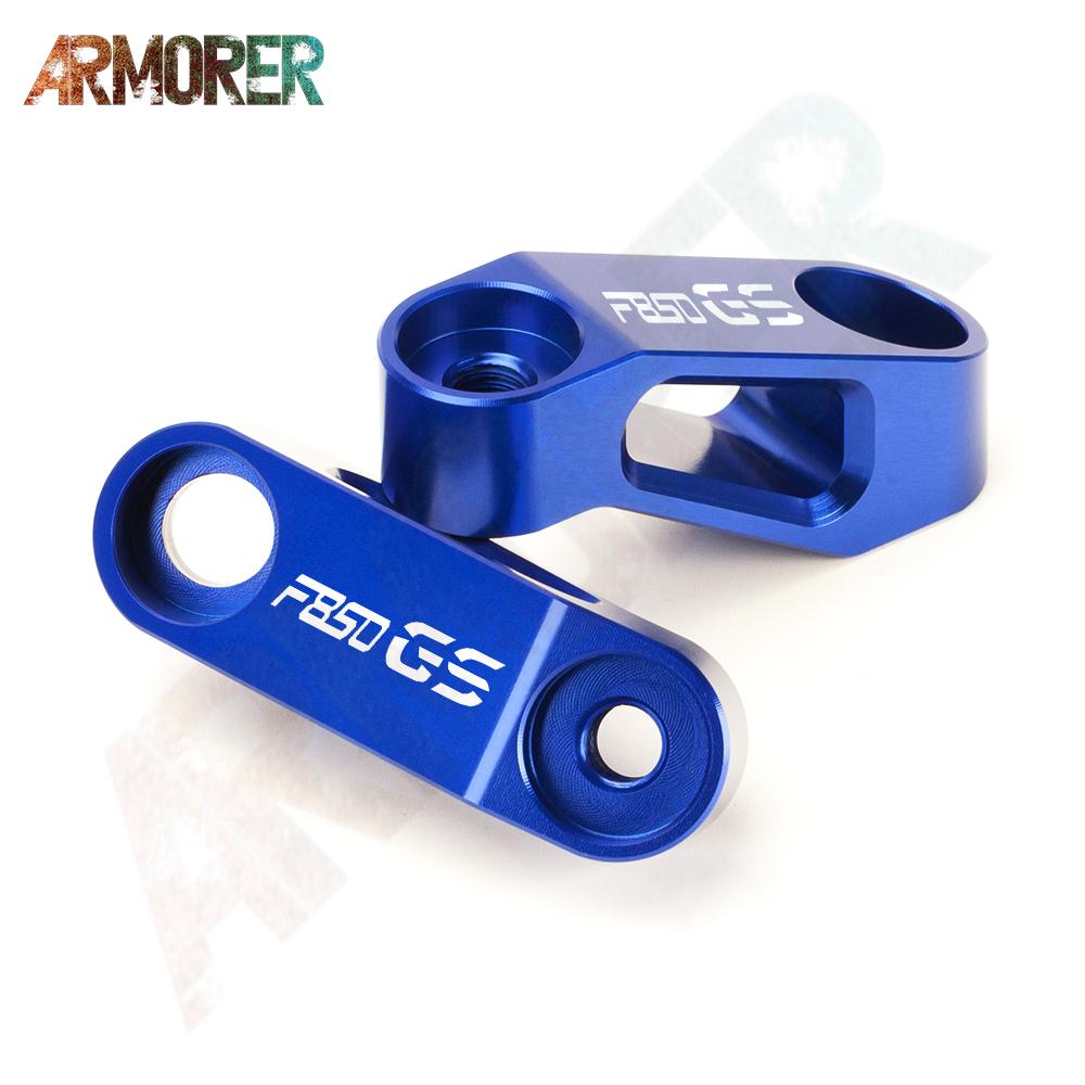 Для BMW F 850 ​​GS ADV F850GS ADVENTURE F 850GS F850 GS мотоциклетные зеркала заднего вида, удлинитель, удлинитель, адаптер