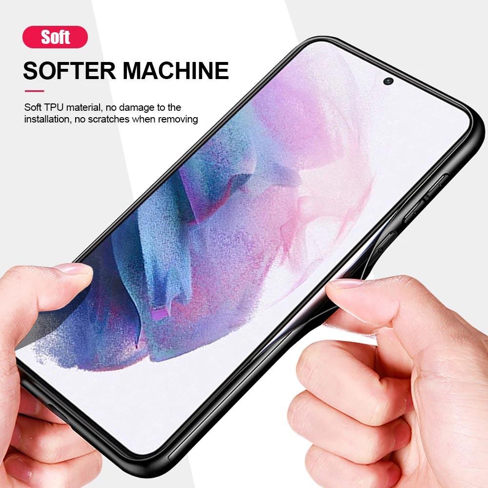 Мультяшный чехол-скорпион для Samsung Galaxy S26 Ultra S25 Plus S24 FE S23 S22 5G S21 S20 Черный Мягкий