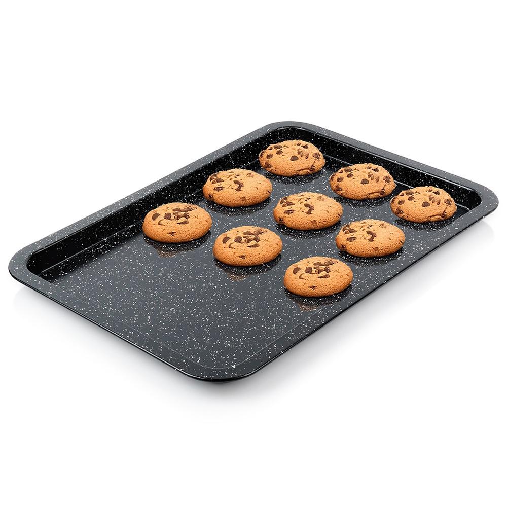 Low Granite Tray for Baking Cookies and Vegetables in the Oven 43x29 cm