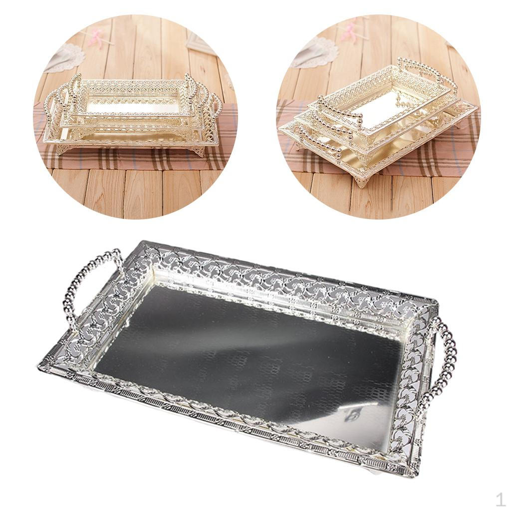 Fruit Alloy Dish Plate Sugar Trays Wedding Basket