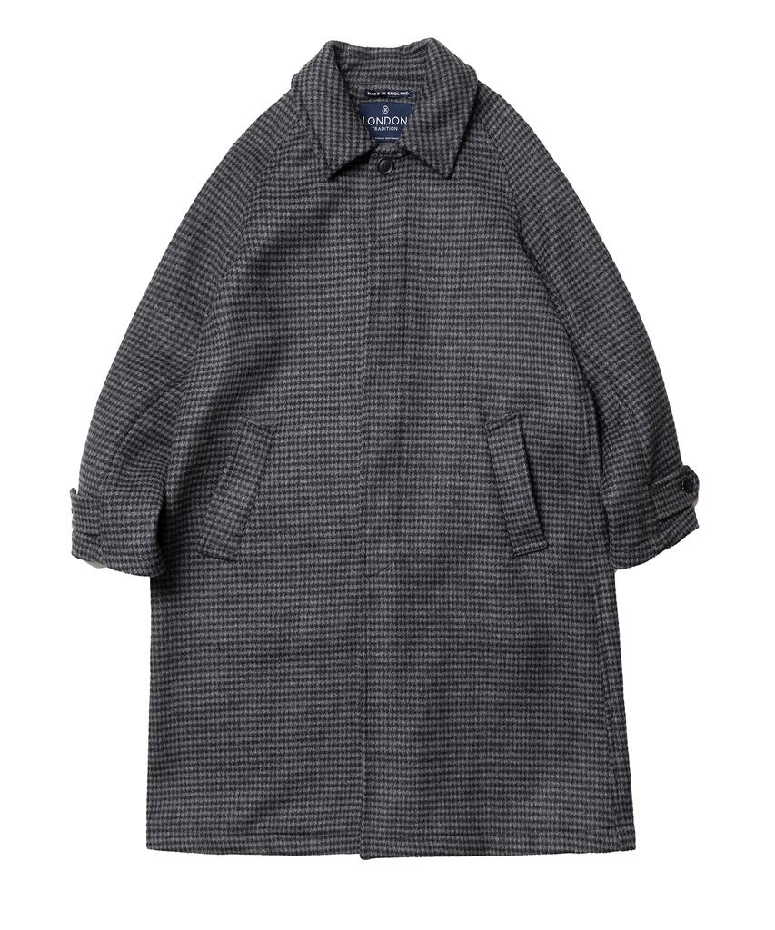 Londontradition Inverted Pleats Wool Coat - Gray Dt A44