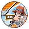 Onepiece Anime Cosplay Accessories Zoro Ace Luffy Badge Pin B+ Version One Piece Manga Merchandise Anime Souvenirs Character