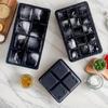 Силиконовые формы для кубиков льда на 4/6/8 ячеек для идеально ровных шариков льда. Отличный подарок для любителей напитков