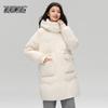 Snow Flying Women's Mid-Length Duck Down Jacket X40149324F