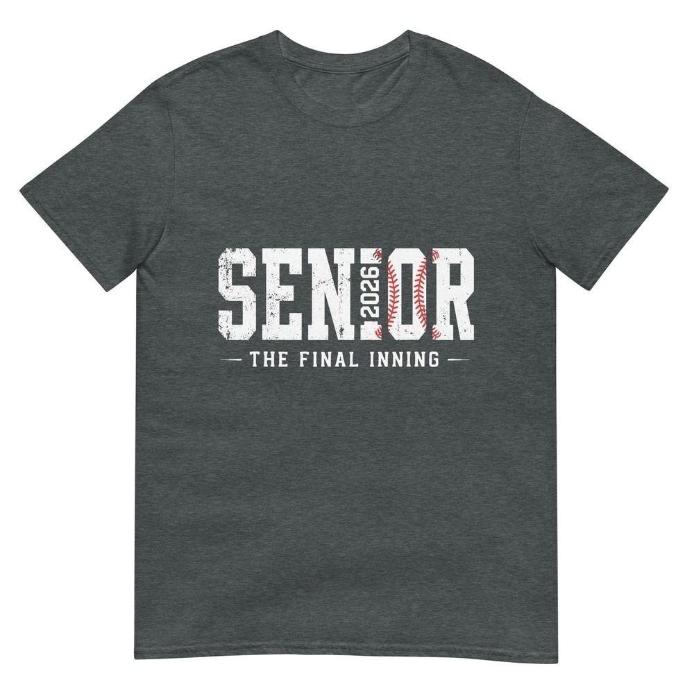 Retro Baseball Senior 2026 The Final Inning Senior Mom Dad Tshirt