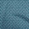 oneOone Cotton Flex Light Blue Fabric Christmas Diy Clothing Quilting Fabric Print Fabric By Yard 40 Inch
