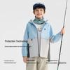 Balabala Boys' Hooded Colorblock Windbreaker