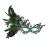 Handmade Feathered Couple Masks Gradient Color Cosplay Masquerade  Cosplay Festival Party