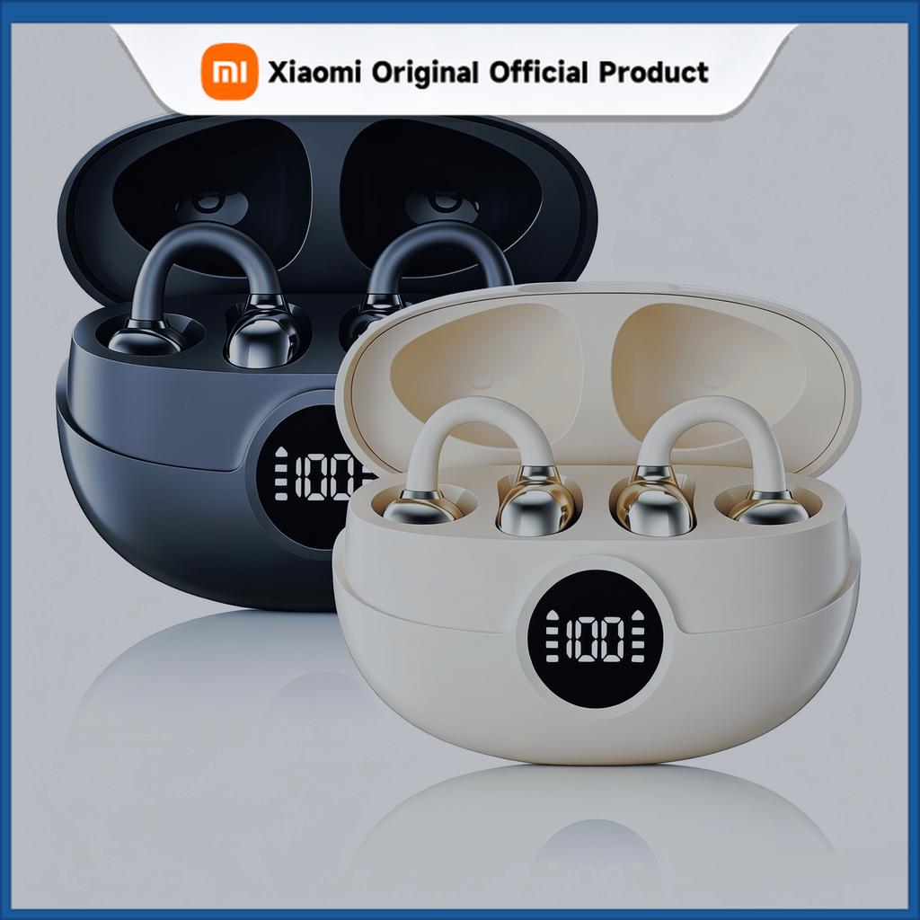 Xiaomi Беспроводные клипсовые наушники, Цифровой индикатор батареи Hi-Fi аудио, Шумоподавление, Длительное время работы, Открытые наушники с микрофоном