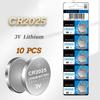 CR2025 Lithium Batteries Button Battery 3V for Motherboard Car Key Remote Control Toy  Battery
