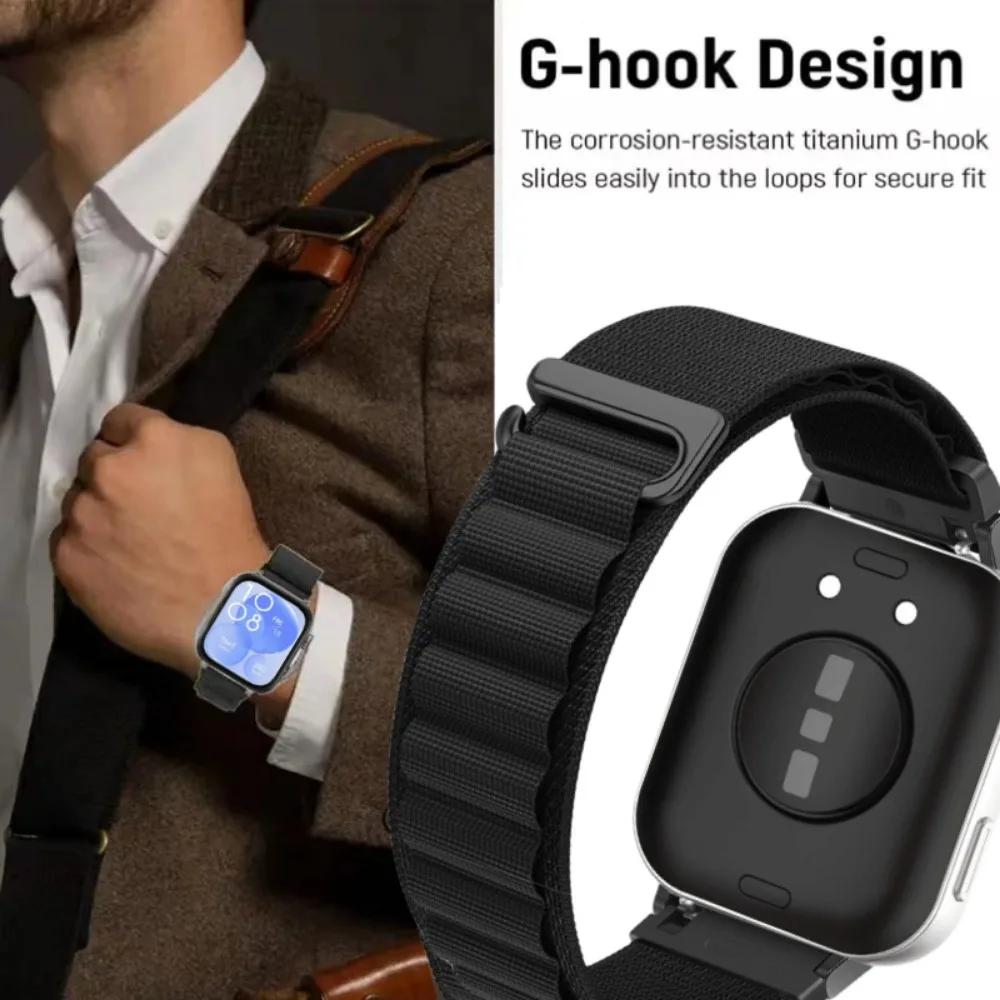 Ремешок Alpine Loop для Huawei Watch Fit 4/3, нейлоновый, регулируемый, дышащий браслет для Huawei Watch Fit 4 Pro, аксессуары для браслета