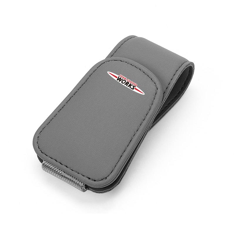 1Pcs Car Mounted Magnetic Glasses Clip Sun Visor Sunglasses Storage Clip For BMW Mini Works Cooper F54 F55 F56 F57 F60 R50 R52