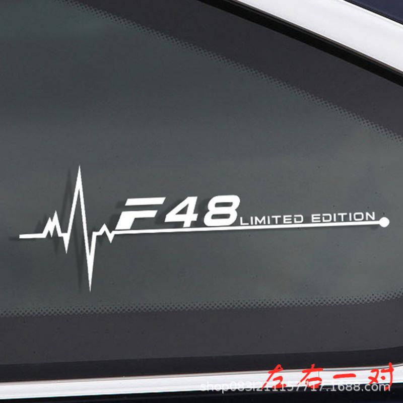 Наклейки BMW EKG на боковое стекло для 3, 5, 7 Серии, X5, X6