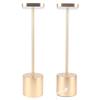 USB Rechargeable LED Bar Table Lamps Portable Desk Lamp for Bedside Dining Room Home DecorGold