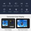 Высокое разрешение 4K сенсорный двойной экран спортивная DV WIFI пульт дистанционного управления наружная водонепроницаемая камера высокой четкости камера для дайвинга