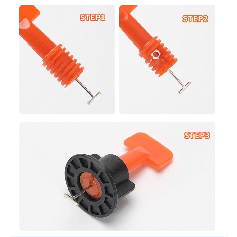 126pcs/151pcs Leveling System Floor Gap Clips Reusable Wedges Tile Tools Tile Spacers Clips