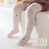 Летние сетчатые тонкие свободные детские чулки, носки для новорожденных, нескользящие выше колена, носки от комаров
