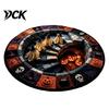 Ghost Pattern Carpet 3D Haunted Staircase Area Rug, Halloween Stair Round with Bathroom Floor Mat Anti-slip Backing, for Living Room Bedroom